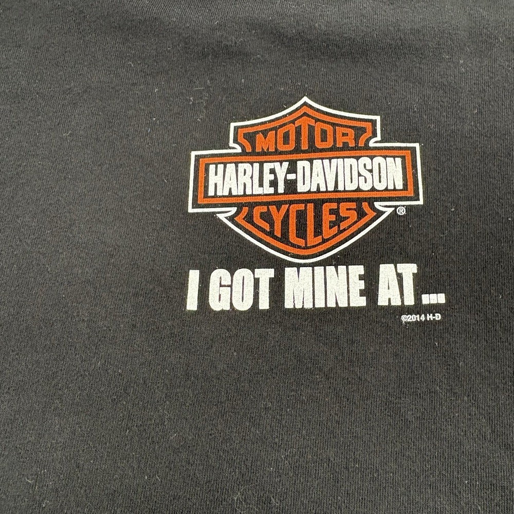 Harley Davidson Motorcycles  I Got Mine... Tshirt Size L - Picture 7 of 12